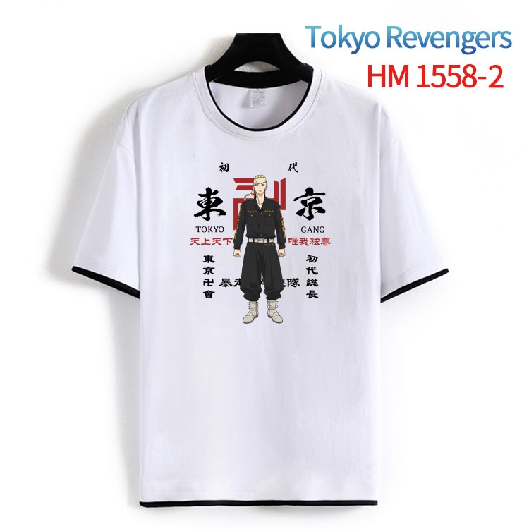 Tokyo Revengers Cotton round neck short sleeve T-shirt from S to 4XL HM-1558-2