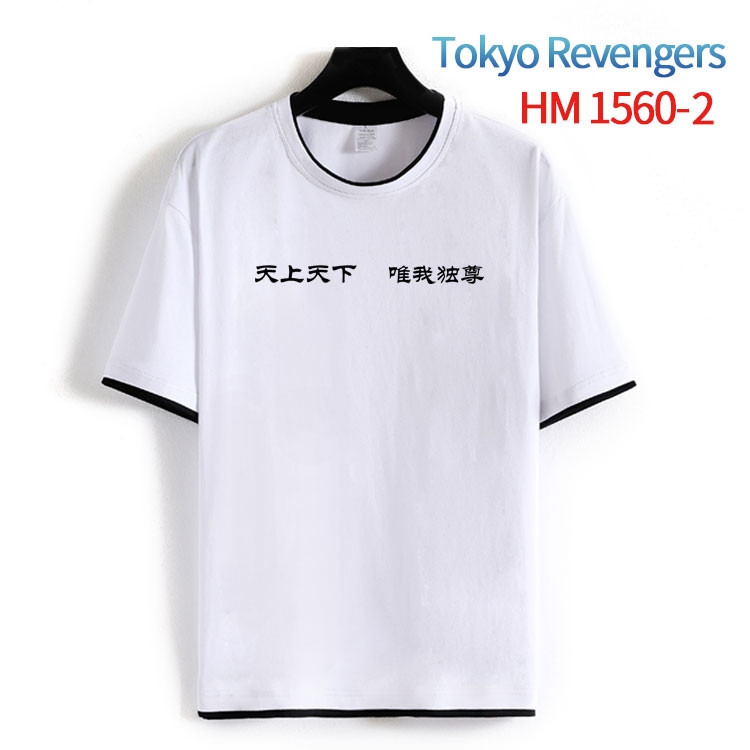 Tokyo Revengers Cotton round neck short sleeve T-shirt from S to 4XL HM-1560-2