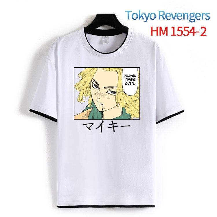 Tokyo Revengers Cotton round neck short sleeve T-shirt from S to 4XL HM-1554-2