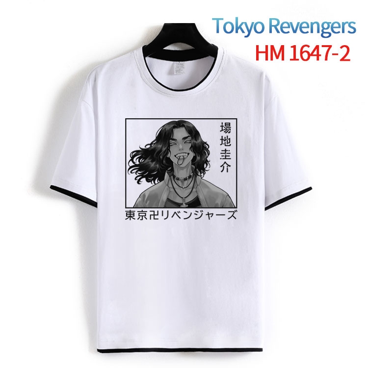 Tokyo Revengers Cotton round neck short sleeve T-shirt from S to 6XL HM-1647-2