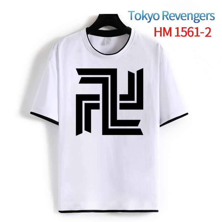 Tokyo Revengers Cotton round neck short sleeve T-shirt from S to 4XL HM-1561-2