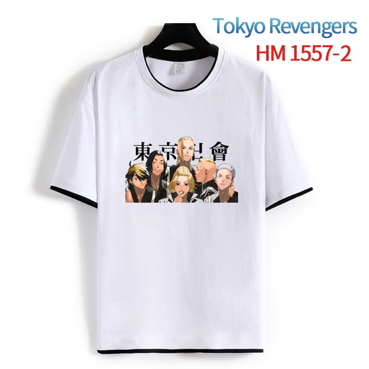 Tokyo Revengers Cotton round neck short sleeve T-shirt from S to 4XL HM-1557-2