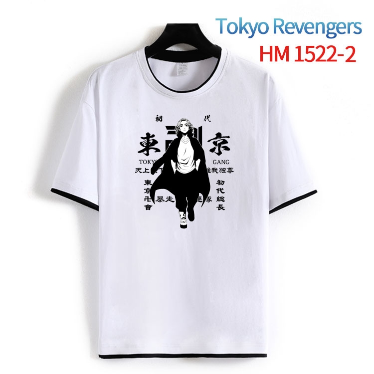 Tokyo Revengers Cotton round neck short sleeve T-shirt from S to 6XL HM-1522-2