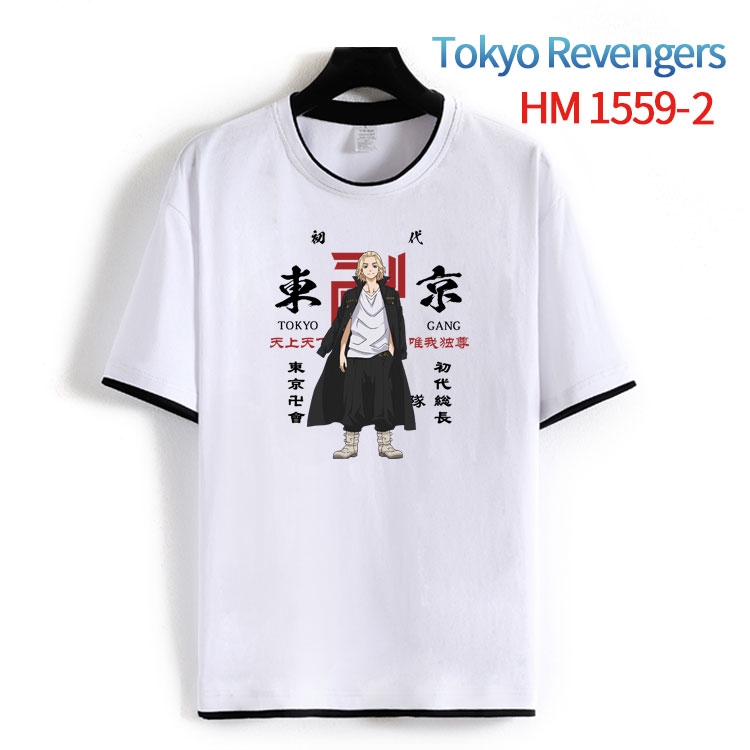 Tokyo Revengers Cotton round neck short sleeve T-shirt from S to 6XL HM-1559-2