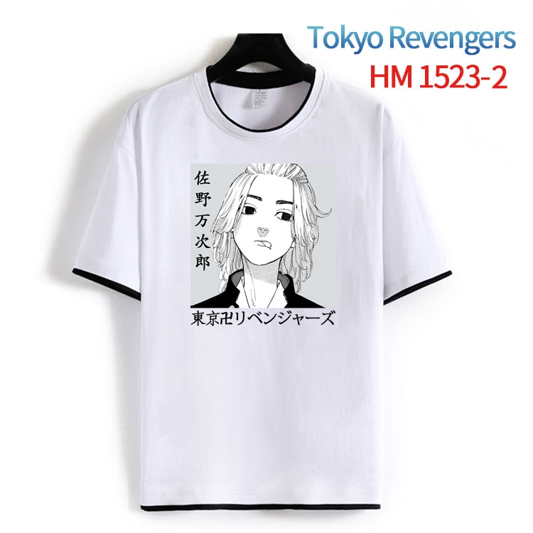 Tokyo Revengers Cotton round neck short sleeve T-shirt from S to 6XL HM-1553-2