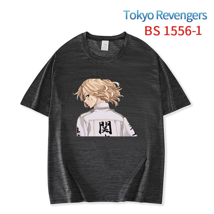 Tokyo Revengers New ice silk cotton loose and comfortable T-shirt from XS to 5XL   BS-1556-1