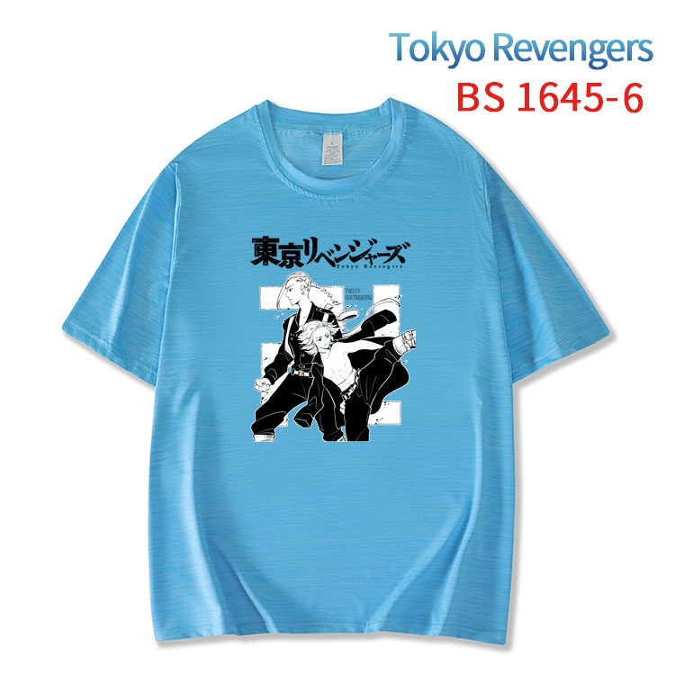 Tokyo Revengers New ice silk cotton loose and comfortable T-shirt from XS to 5XL   BS-1645-6