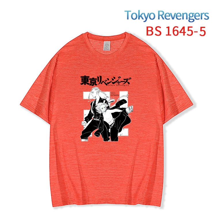 Tokyo Revengers New ice silk cotton loose and comfortable T-shirt from XS to 5XLBS-1645-5