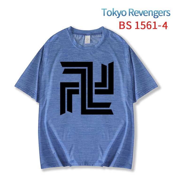 Tokyo Revengers New ice silk cotton loose and comfortable T-shirt from XS to 5XL BS-1561-4