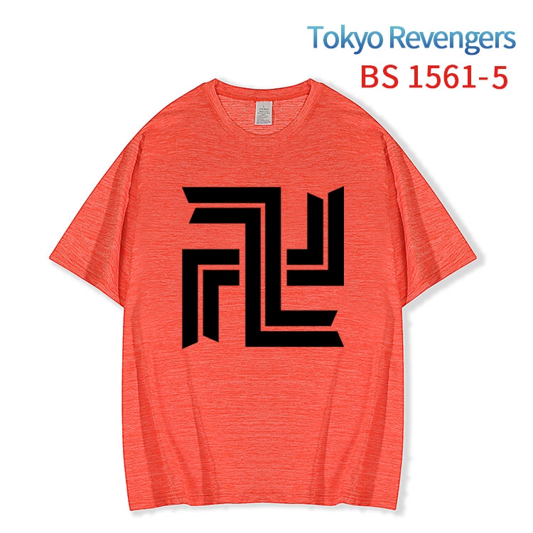 Tokyo Revengers New ice silk cotton loose and comfortable T-shirt from XS to 5XL  BS-1561-5