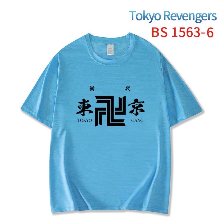 Tokyo Revengers New ice silk cotton loose and comfortable T-shirt from XS to 5XL  BS-1563-6