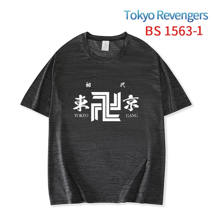 Tokyo Revengers New ice silk cotton loose and comfortable T-shirt from XS to 5XL  BS-1563-1