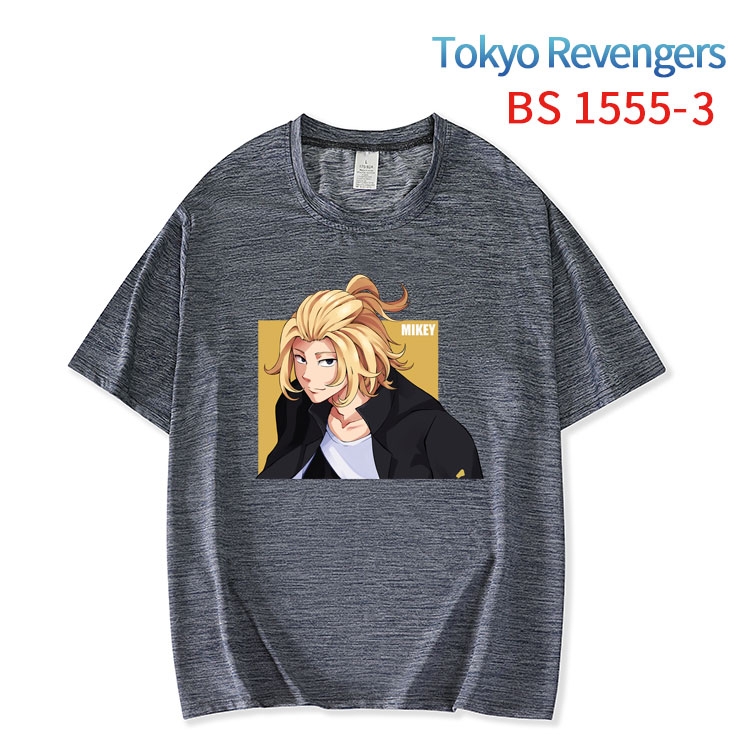 Tokyo Revengers New ice silk cotton loose and comfortable T-shirt from XS to 5XL   BS-1555-3