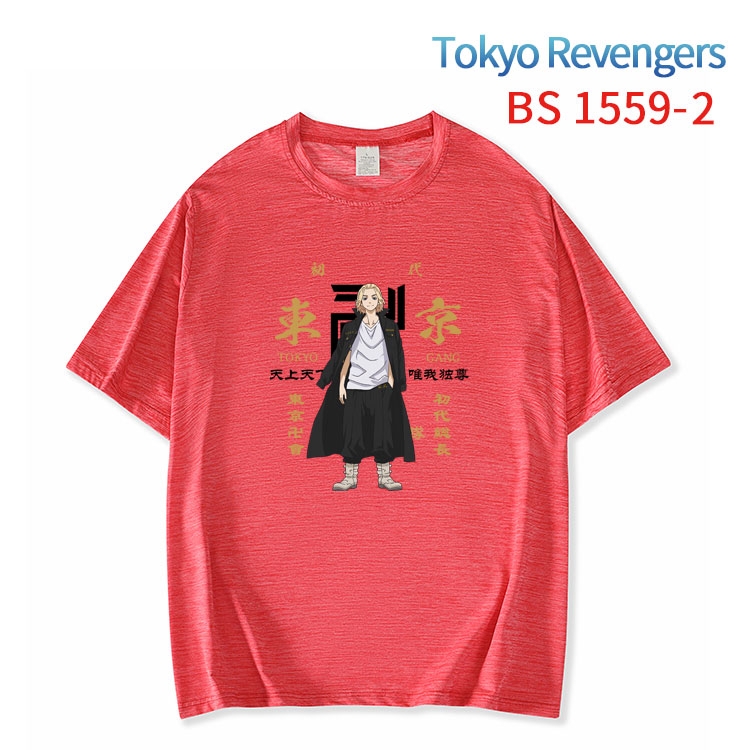 Tokyo Revengers New ice silk cotton loose and comfortable T-shirt from XS to 5XL  BS-1559-2