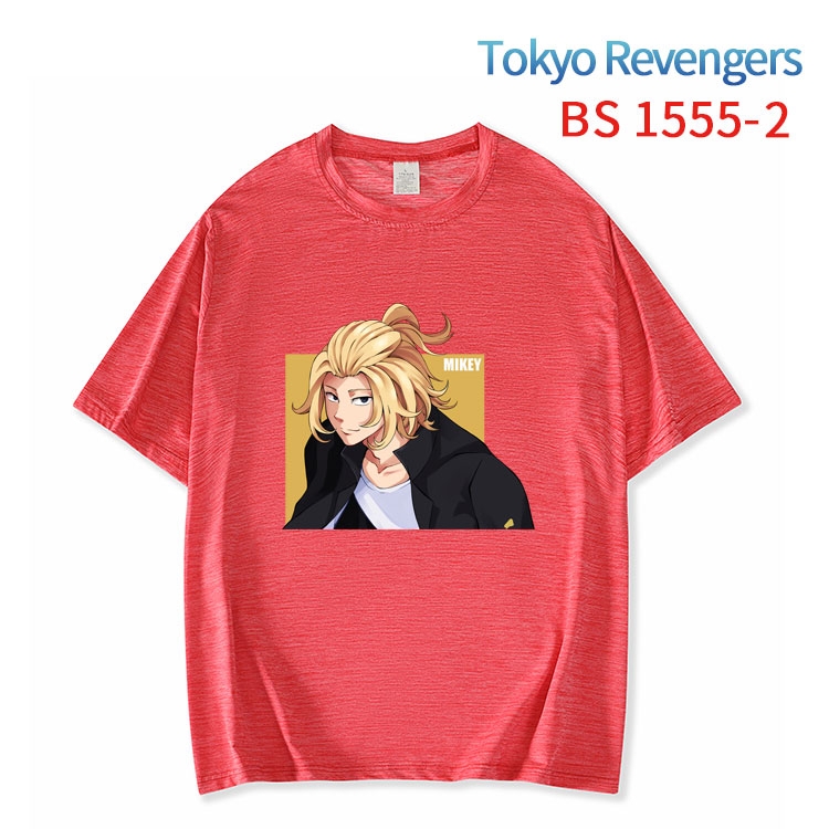 Tokyo Revengers New ice silk cotton loose and comfortable T-shirt from XS to 5XL  BS-1555-2