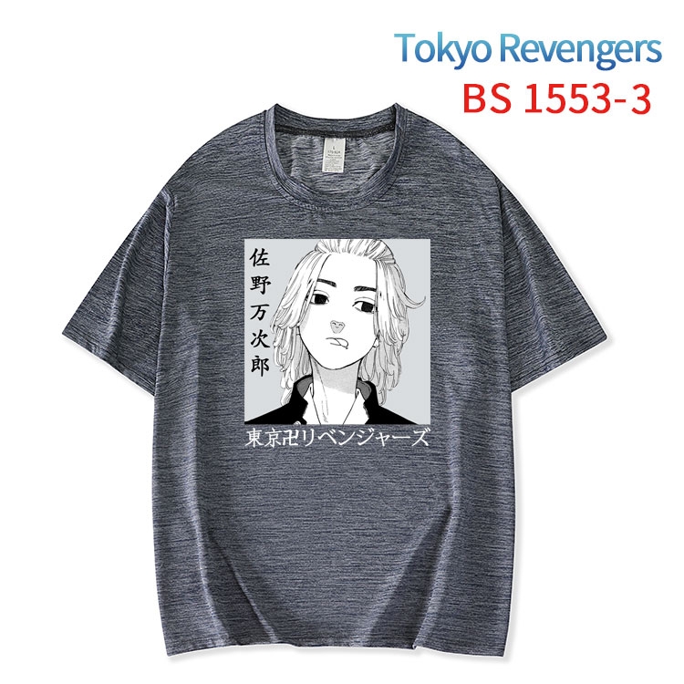 Tokyo Revengers New ice silk cotton loose and comfortable T-shirt from XS to 5XL  BS-1553-3