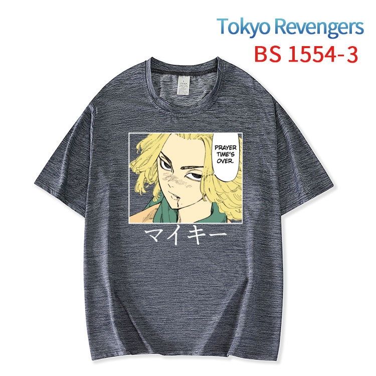 Tokyo Revengers New ice silk cotton loose and comfortable T-shirt from XS to 5XL  BS-1554-3