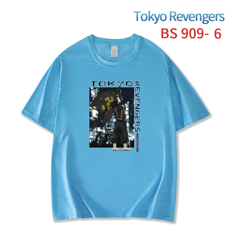 Tokyo Revengers New ice silk cotton loose and comfortable T-shirt from XS to 5XL  BS-909-6