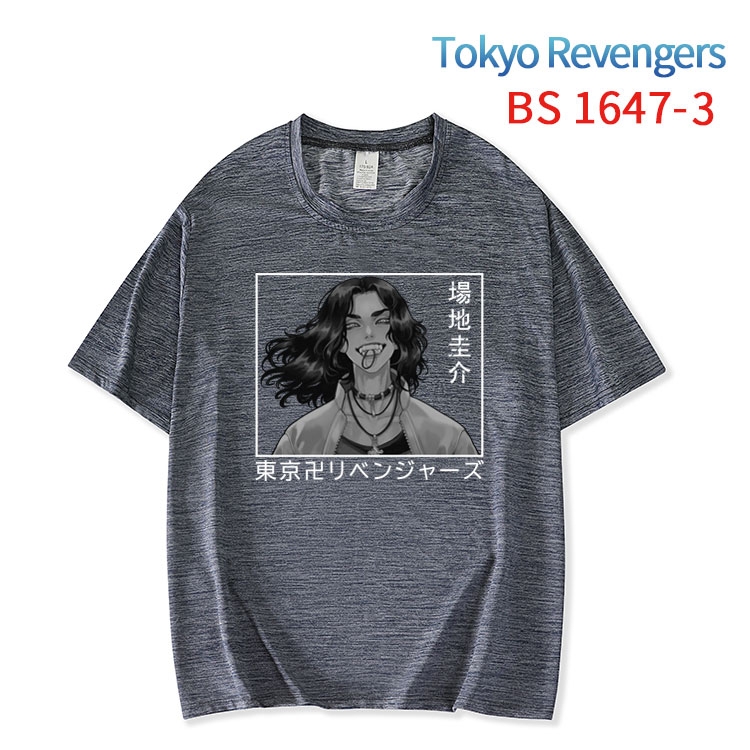 Tokyo Revengers New ice silk cotton loose and comfortable T-shirt from XS to 5XL BS-1647-3