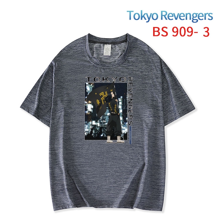 Tokyo Revengers New ice silk cotton loose and comfortable T-shirt from XS to 5XL  BS-909-3