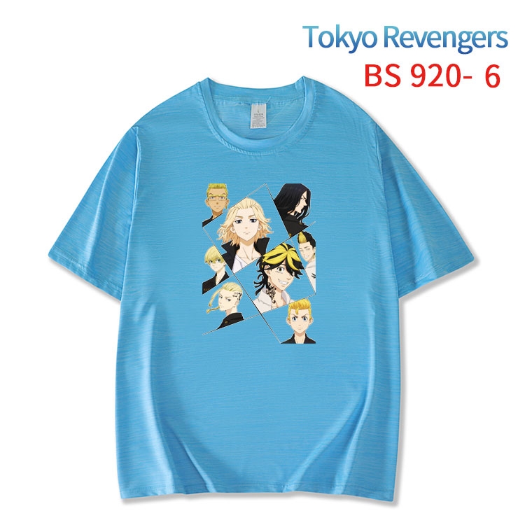 Tokyo Revengers New ice silk cotton loose and comfortable T-shirt from XS to 5XLBS-920-6