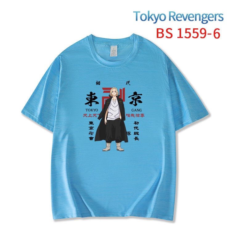 Tokyo Revengers New ice silk cotton loose and comfortable T-shirt from XS to 5XL  BS-1559-6