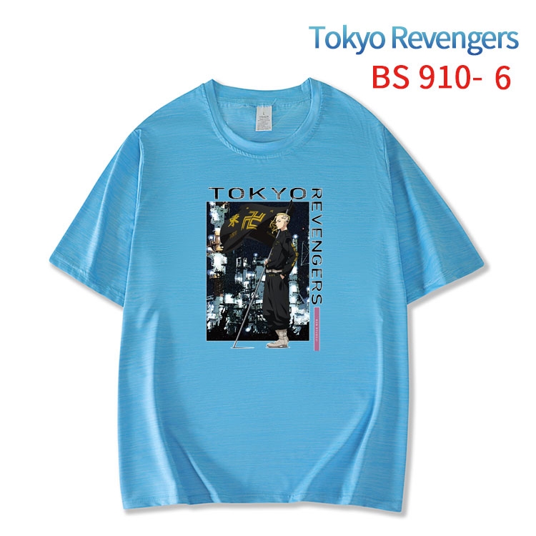 Tokyo Revengers New ice silk cotton loose and comfortable T-shirt from XS to 5XL  BS-910-6