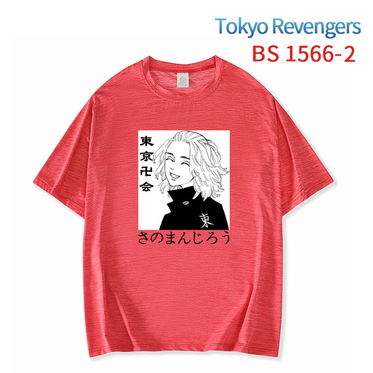 Tokyo Revengers New ice silk cotton loose and comfortable T-shirt from XS to 5XL  BS-1566-2