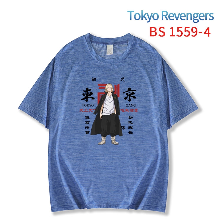 Tokyo Revengers New ice silk cotton loose and comfortable T-shirt from XS to 5XL BS-1559-4