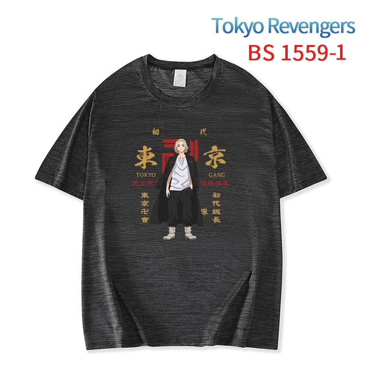 Tokyo Revengers New ice silk cotton loose and comfortable T-shirt from XS to 5XL BS-1559-1