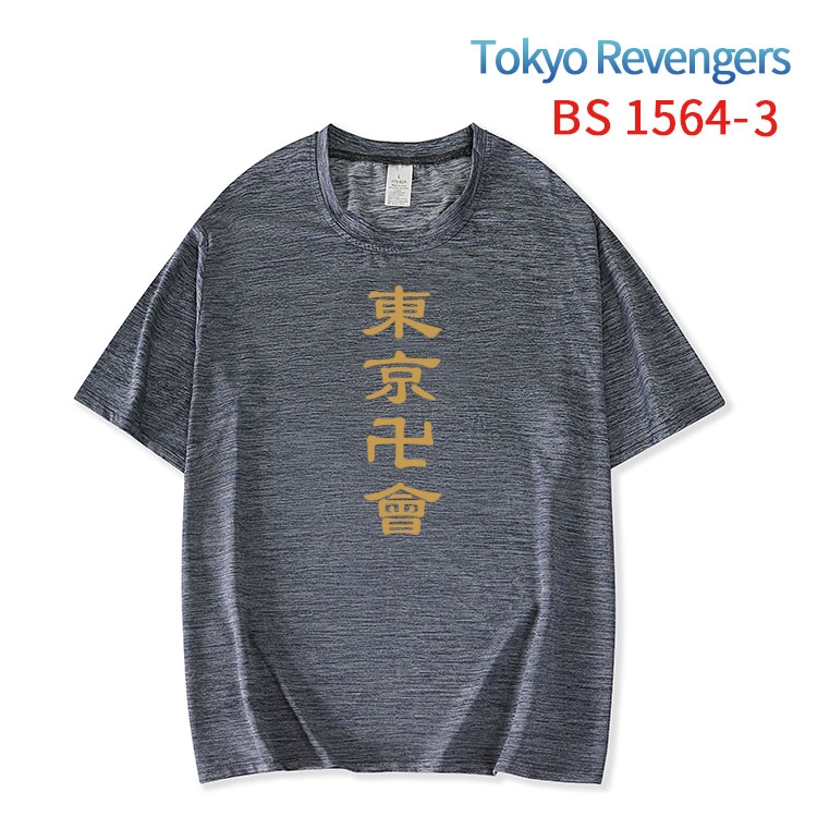 Tokyo Revengers New ice silk cotton loose and comfortable T-shirt from XS to 5XL