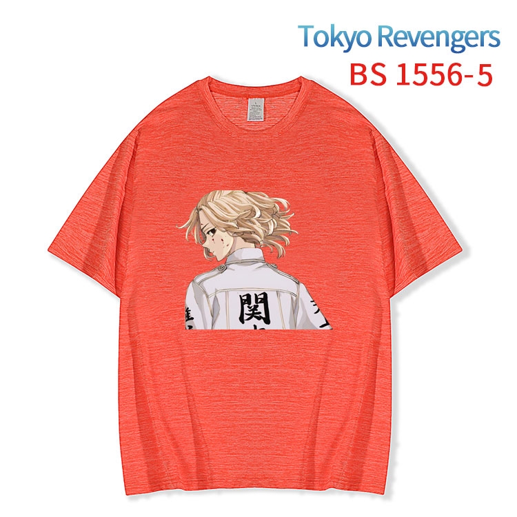 Tokyo Revengers New ice silk cotton loose and comfortable T-shirt from XS to 5XL   BS-1556-5