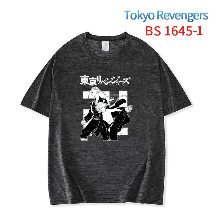 Tokyo Revengers New ice silk cotton loose and comfortable T-shirt from XS to 5XL  BS-1645-1