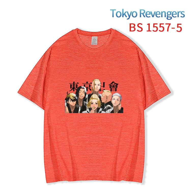 Tokyo Revengers New ice silk cotton loose and comfortable T-shirt from XS to 5XL  BS-1557-5