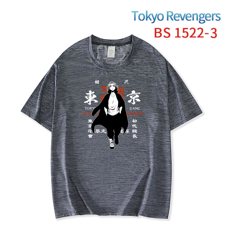 Tokyo Revengers New ice silk cotton loose and comfortable T-shirt from XS to 5XL  BS-1522-3