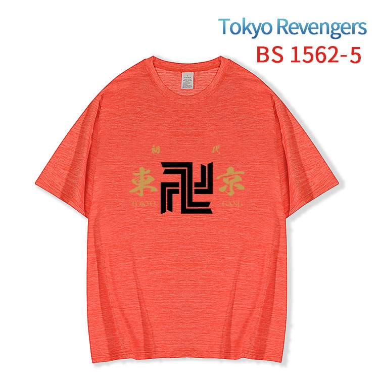 Tokyo Revengers New ice silk cotton loose and comfortable T-shirt from XS to 5XL  BS-1562-5