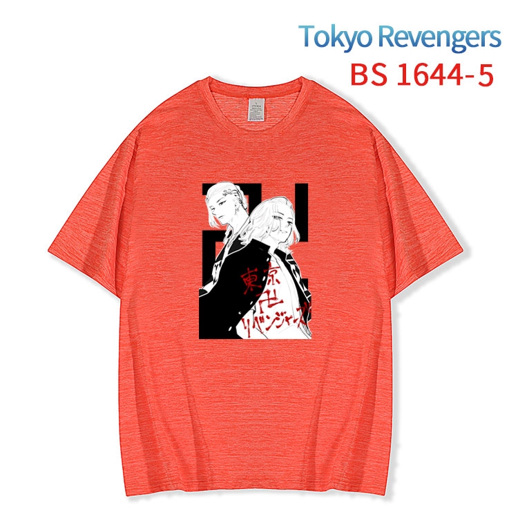 Tokyo Revengers New ice silk cotton loose and comfortable T-shirt from XS to 5XL  BS-1644-5