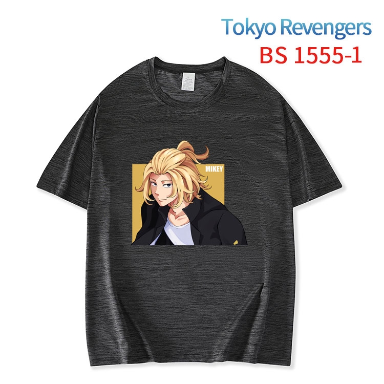 Tokyo Revengers New ice silk cotton loose and comfortable T-shirt from XS to 5XL  BS-1555-1