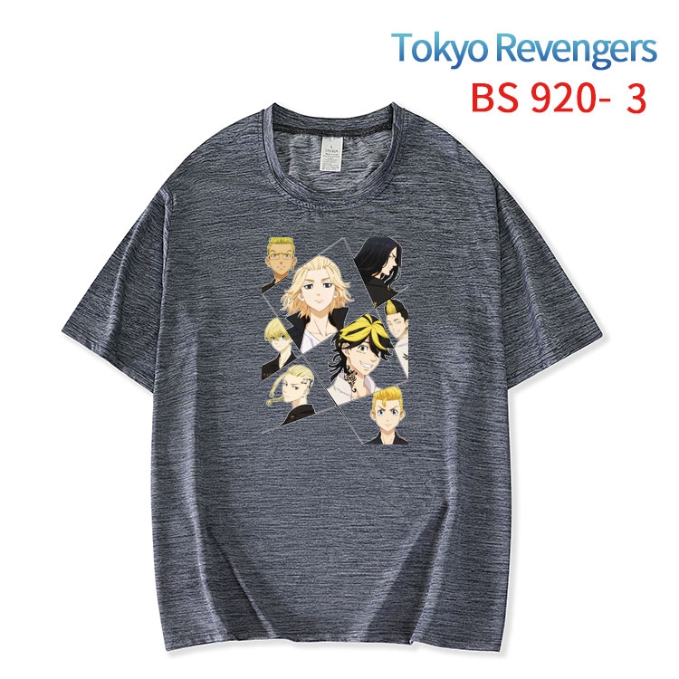 Tokyo Revengers New ice silk cotton loose and comfortable T-shirt from XS to 5XL  BS-920-3