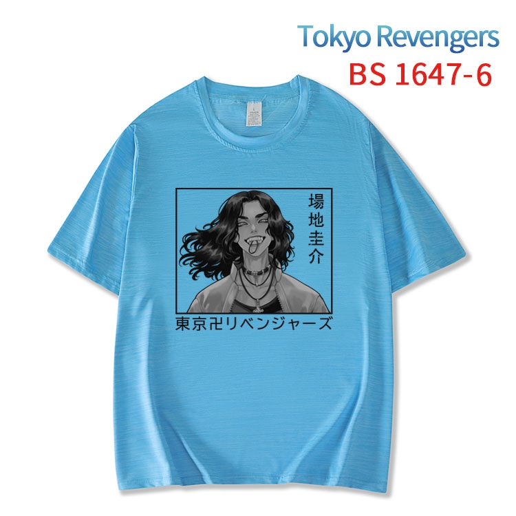 Tokyo Revengers New ice silk cotton loose and comfortable T-shirt from XS to 5XL   BS-1647-6