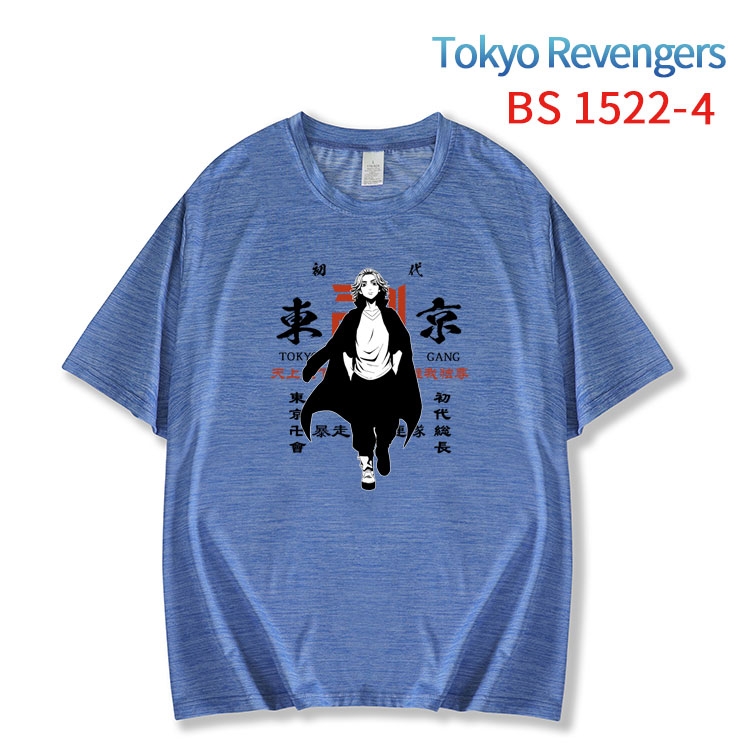 Tokyo Revengers New ice silk cotton loose and comfortable T-shirt from XS to 5XL  BS-1522-4