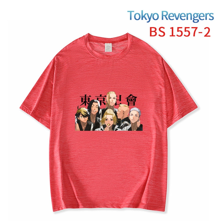 Tokyo Revengers New ice silk cotton loose and comfortable T-shirt from XS to 5XL  BS-1557-2