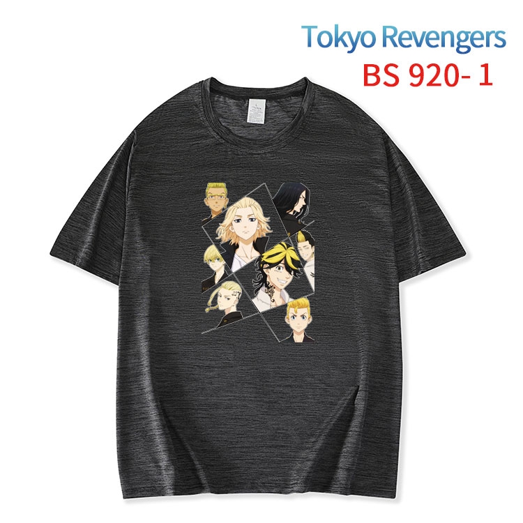 Tokyo Revengers New ice silk cotton loose and comfortable T-shirt from XS to 5XL BS-920-1