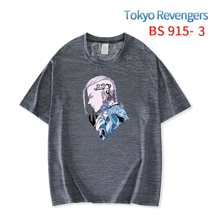 Tokyo Revengers New ice silk cotton loose and comfortable T-shirt from XS to 5XL  BS-915-3