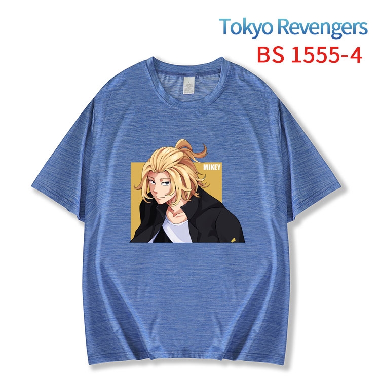 Tokyo Revengers New ice silk cotton loose and comfortable T-shirt from XS to 5XL BS-1555-4