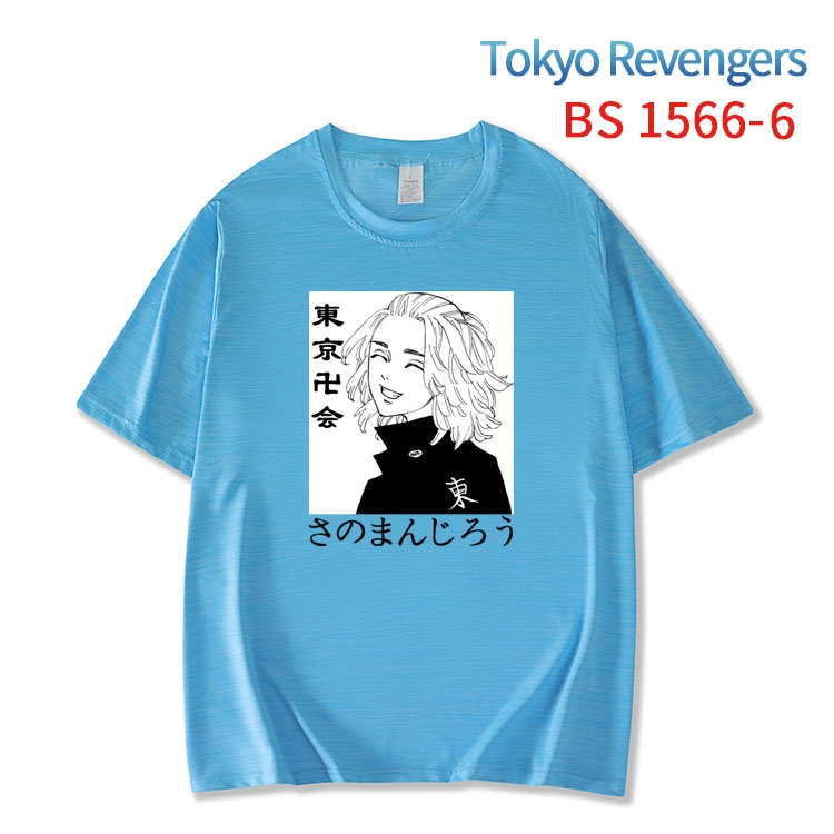 Tokyo Revengers New ice silk cotton loose and comfortable T-shirt from XS to 5XL  BS-1566-6