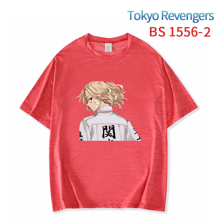 Tokyo Revengers New ice silk cotton loose and comfortable T-shirt from XS to 5XL   BS-1556-2