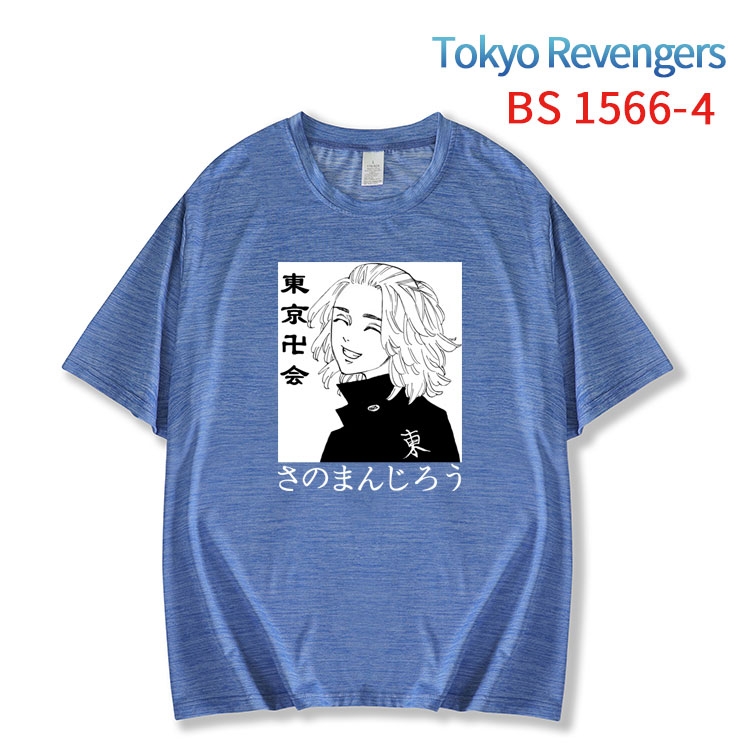 Tokyo Revengers New ice silk cotton loose and comfortable T-shirt from XS to 5XL  BS-1566-4