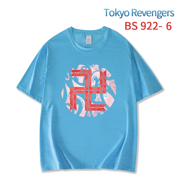 Tokyo Revengers New ice silk cotton loose and comfortable T-shirt from XS to 5XL  BS-922-6