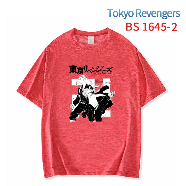 Tokyo Revengers New ice silk cotton loose and comfortable T-shirt from XS to 5XL  BS-1645-2